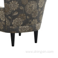 Modern Grey Multi Fabric Arm Chair